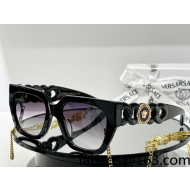 Versace Sunglasses VE4409 Black/Purple 2022 033012