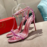 Christian Louboutin Neon High Heel Sandals 10cm Pink 2022 032839