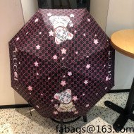 Gucci Tiger Umbrella Black/Pink 2022 37