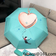 Tiffany Love Lock Umbrella Tiffany Blue 2022 50