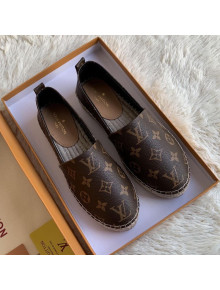 Louis Vuitton Monogram Espadrilles Dark Coffee 2019 (For Women and Men)