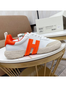 Hogan 3R Sneakers White/Orange 2021 111654