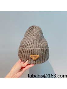 Gucci Knit Hat Grey 2021 122205