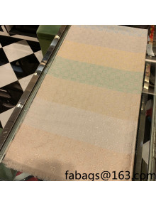 Gucci GG Scarf 130x130cm Gold 2021 13