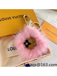 Louis Vuitton Vivienne Fur Doudou Bag Charm and Key Holder 2021 