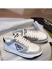 Prada District Leather Sneakers White/Grey 2021 23