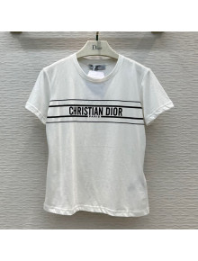 Dior Cotton T-Shirt White 2022 10