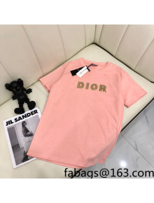 Dior Cotton T-Shirt Pink 2022 27