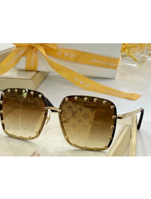 Louis Vuitton Studded Sunglasses Z0998 2022 0402100