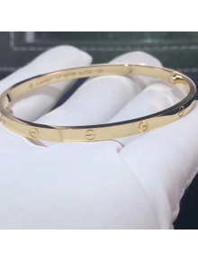 Cartier Yellow Gold Nologo Love Bracelet ，Small Model 01