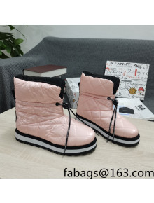 Dolce & Gabbana DG Down Snow Ankle Boots Pink 2021 19