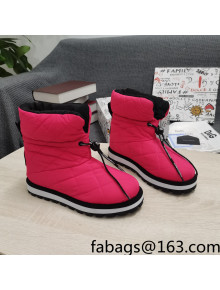 Dolce & Gabbana DG Down Snow Ankle Boots Pink 2021 21