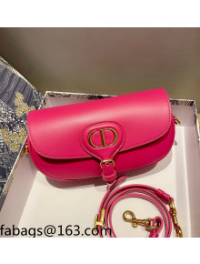 Dior Bobby East-West Bag in Smooth Leather Dark Pink 2021