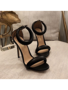 Gianvito Rossi Leather Heel Sandals 7.5/10.5cm Black 2021 76