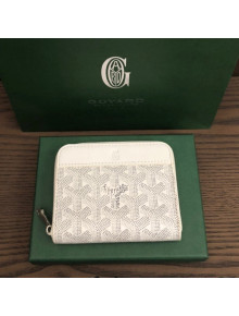 Goyard Matignon PM Short Wallet White 2021 05