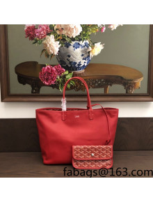 Goyard Anjou PM Tote Bag Red 2021 06