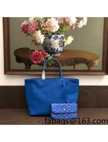 Goyard Anjou PM Tote Bag Sky Blue 2021 08