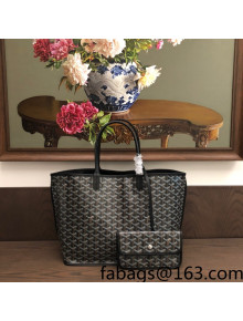 Goyard Anjou PM Tote Bag Black 2021 10