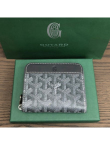 Goyard Matignon PM Short Wallet Grey 2021 10