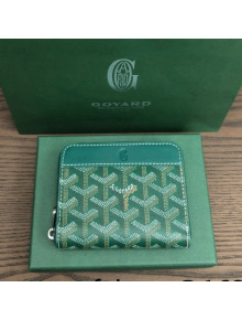 Goyard Matignon PM Short Wallet Green 2021 11