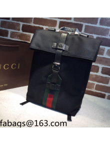 Gucci Canvas Large Backpack 337075 Black 2022