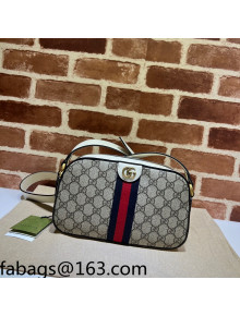 Gucci Ophidia GG Canvas Camera Bag 681064 Beige/White 2022