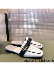 Gucci Leather Slippers/Mules White 2022 03