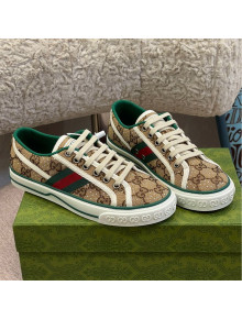 Gucci Tennis 1977 Sneakers in Beige Crystal GG Canvas 2022 18