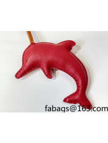 Hermes Lambskin Dolphin Bag Charm 2022 01