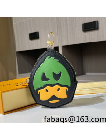 Louis Vuitton Duck Coin Card Holder/Bag Charm Green 2022