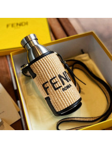 Fendi Bottles Holder Flask 500ml Silver/Beige 2022