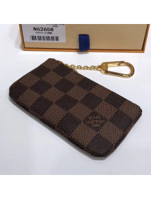 Louis Vuitton Key Pouch Damier Ebene Canvas N62658 2021