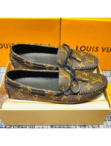 Louis Vuitton Gloria Monogram Canvas Flat Loafer Brown 2021