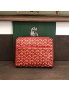 Goyard Jouvence MM Toiletry Clutch Bag Red 2022