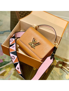 Louis Vuitton Twist MM Bag in Epi Leather M59026 Gold Cipango 2021