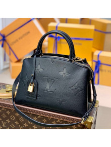 Louis Vuitton Petit Palais Tote Bag in Monogram Leather M58914 Black 2021