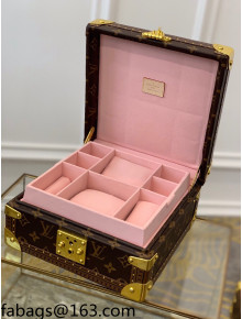 Louis Vuitton Coffret Joaillerie Jewelry Box M20040 Light Pink 2021