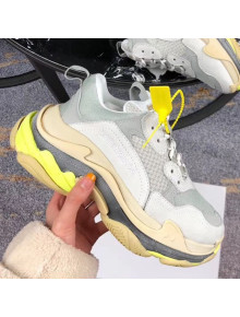 Balenciaga Triple S Sneakers Light Grey/Light Beige