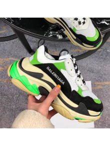 Balenciaga Triple S Sneakers Black/Green