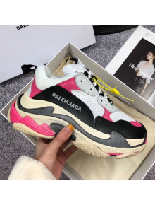 Balenciaga Triple S Sneakers Black/Pink