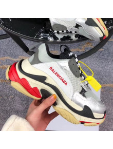 Balenciaga Triple S Sneakers Grey/Silver