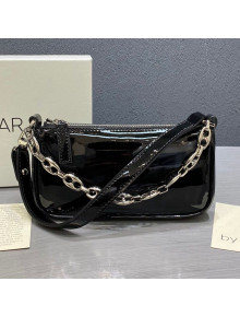 By Far Mini Rachel Black Patent Leather Bag 2020