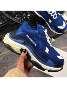 Balenciaga Triple S Sneakers Royal Blue