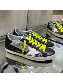 Golden Goose GGDB Super-Star Sneakers in Multicolor Glitter with Star 2022 10