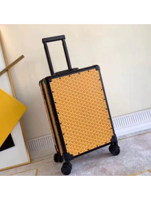 Goyard Travel Luggage 20 Yellow/Black 2019