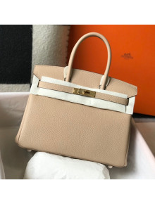 Hermes Birkin Bag 35cm in Togo Leather Grey Coat 2021