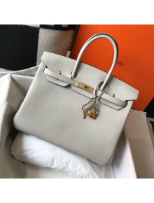 Hermes Birkin Bag 35cm in Togo Leather Grey Pearly 2021