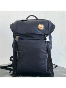 Prada Re-Nylon Backpack 2VZ135 Orange Patch 2019