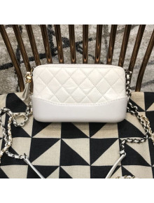 Chanel Gabrielle Clutch on Chain/Mini Bag A94505 White 2019