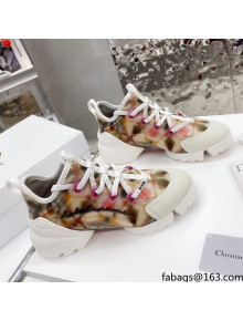 Dior D-Connect Sneaker in Zodiac Printed Technical Fabric DS14 2021